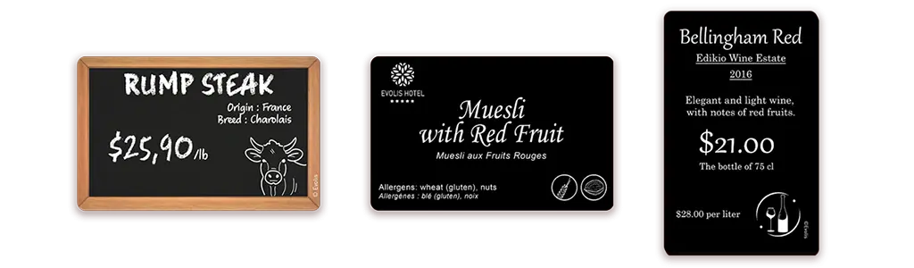 Edikio Price Tag Card