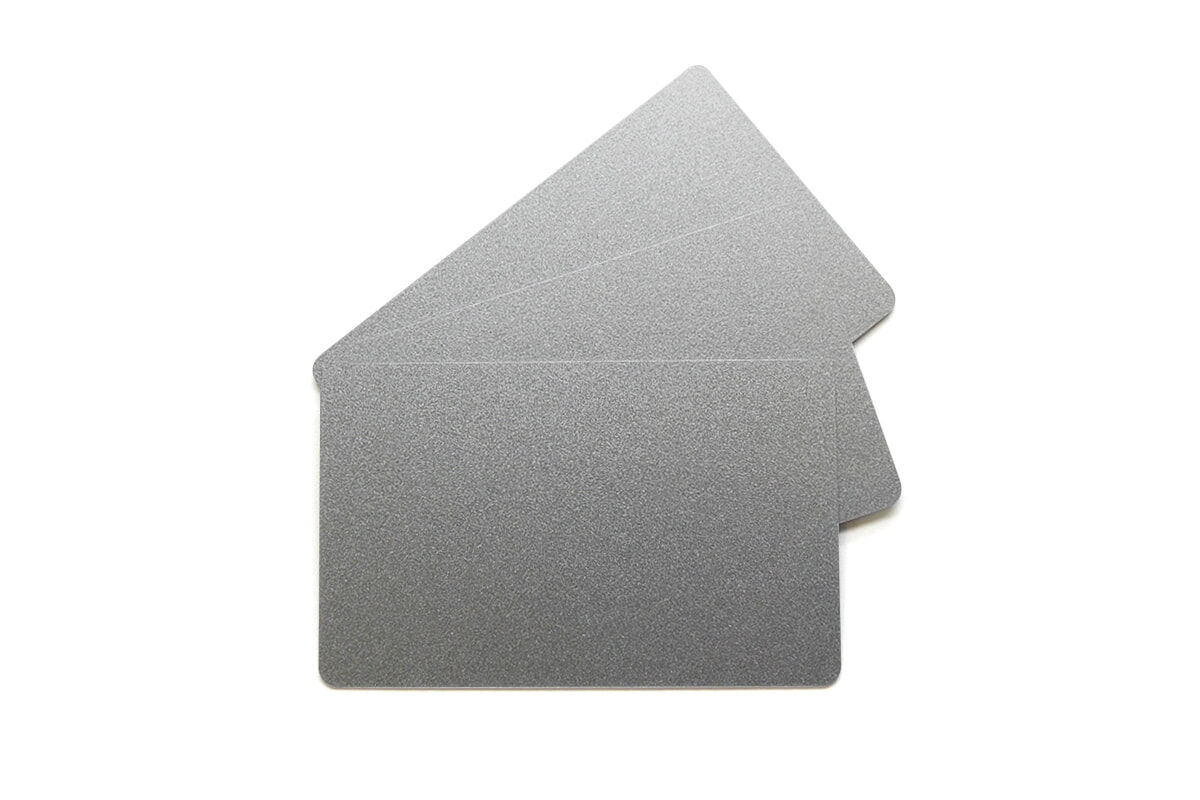 C4701 Silver PVC Cards CR80