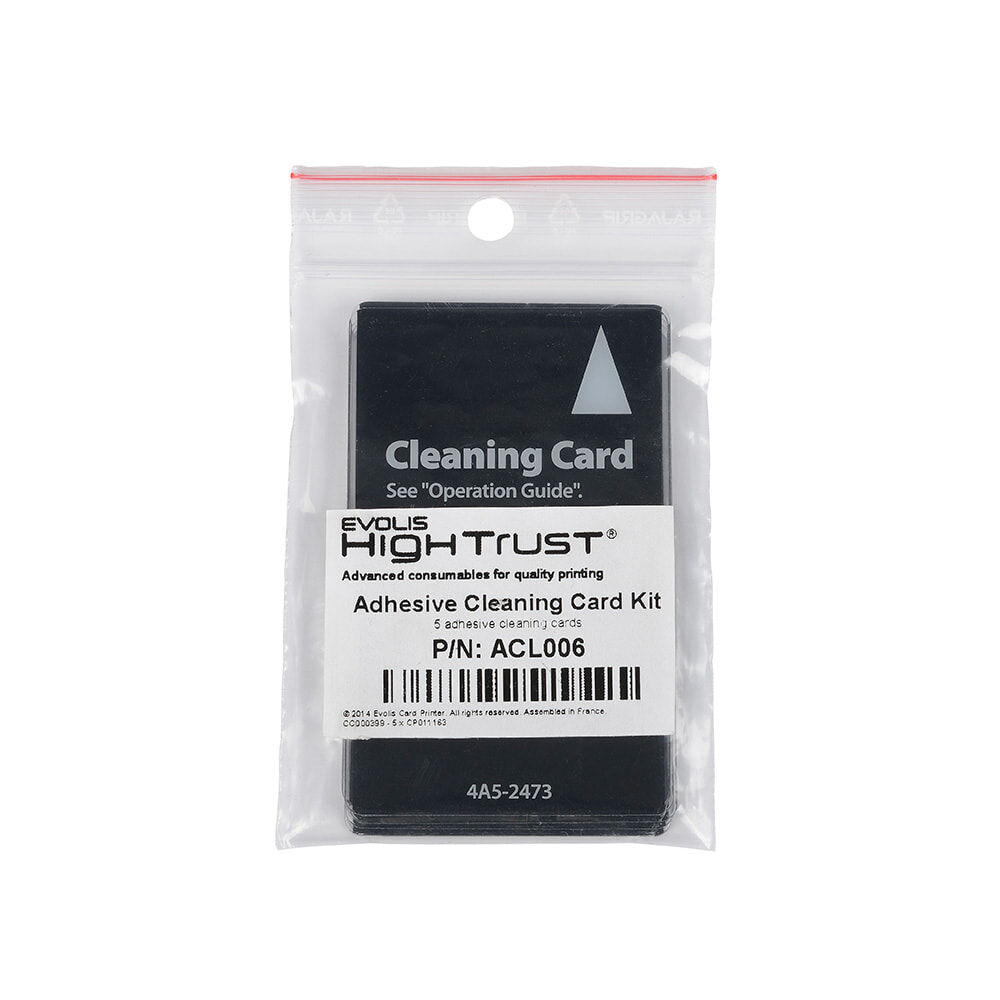 ACL006 Evolis Avansia Adhesive Cleaning Card Kit