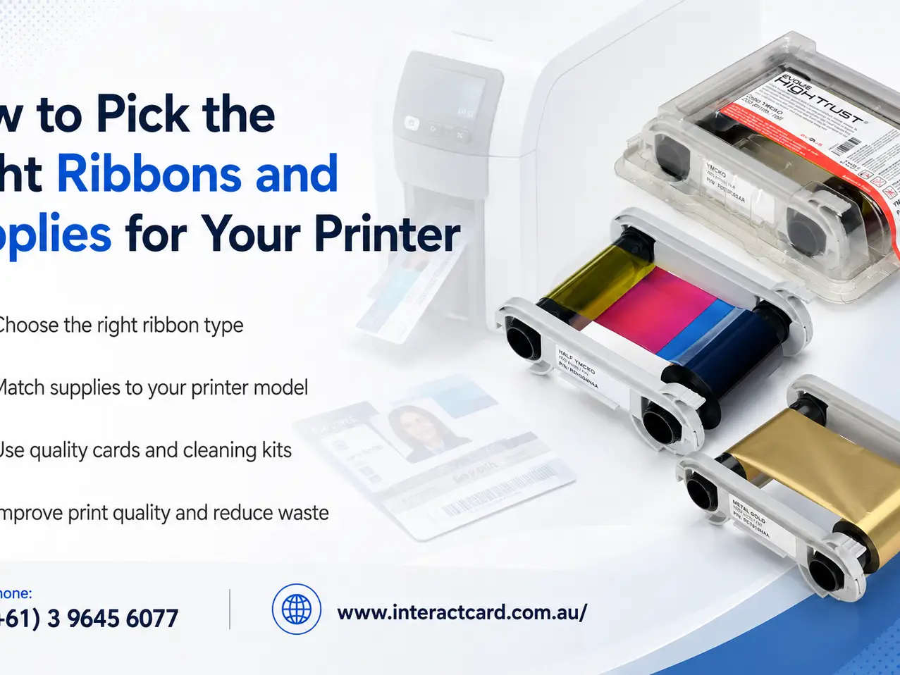 How to Pick the Right Ribbons and Supplies for Your Printer