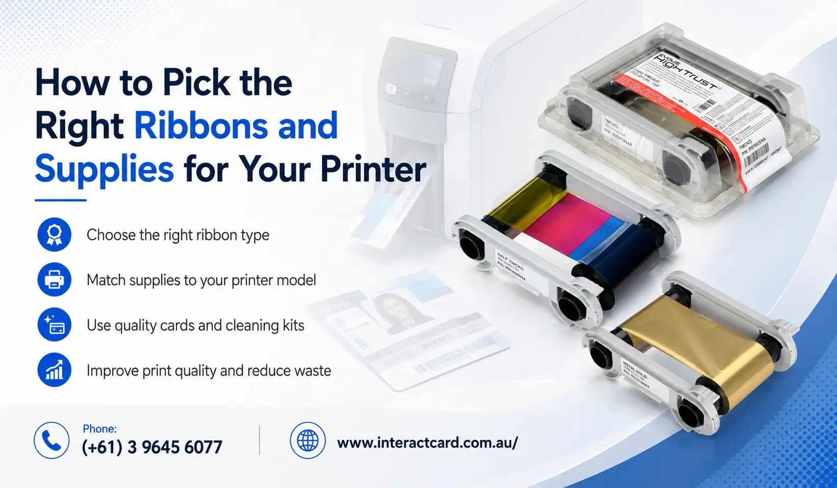 How to Pick the Right Ribbons and Supplies for Your Printer