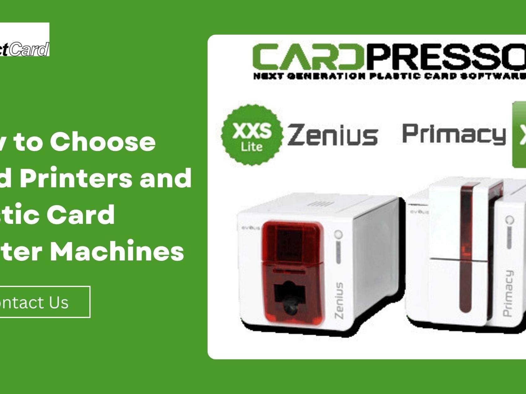 How to Choose Card Printers and Plastic Card Printer Machines