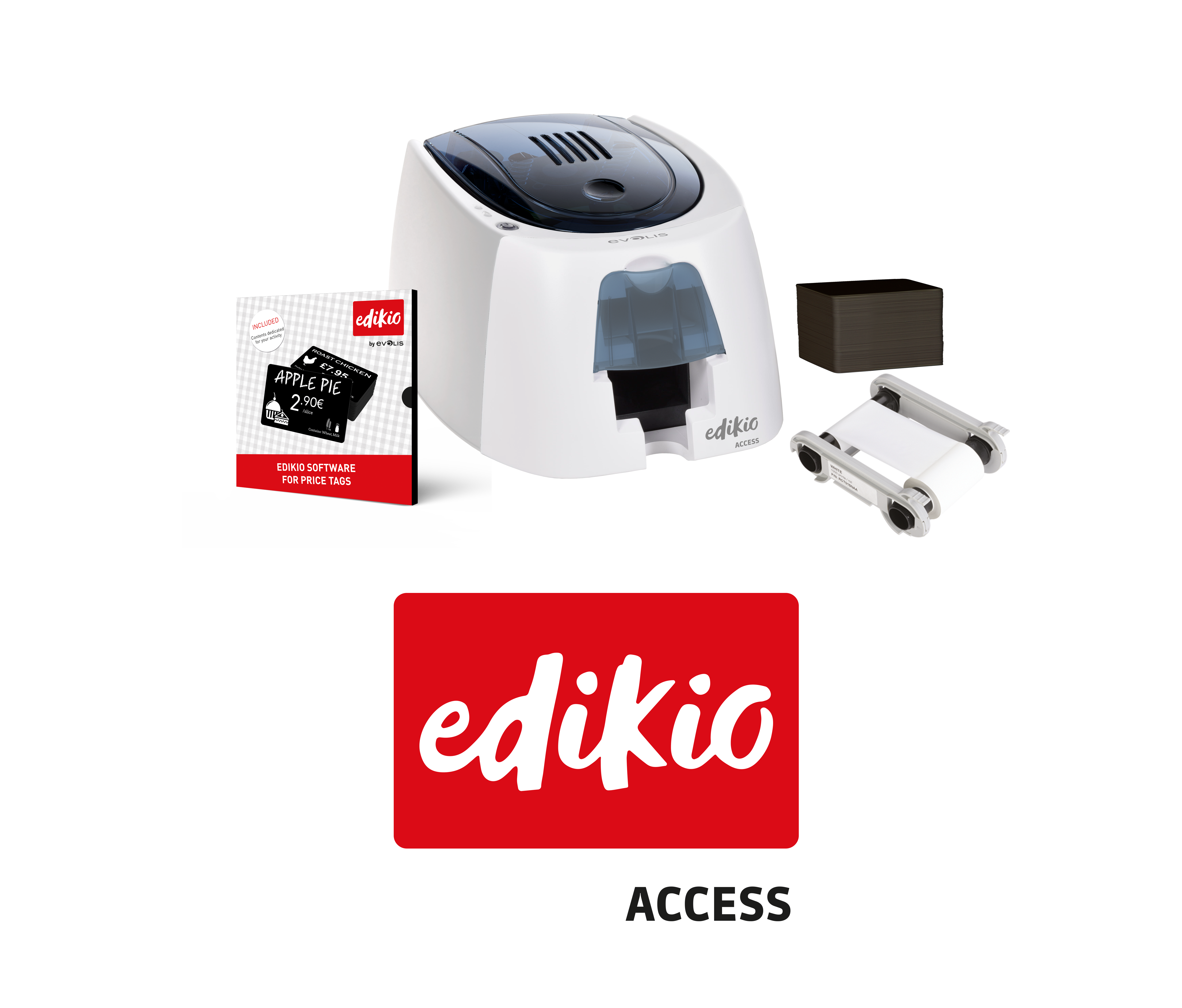 Edikio Access - price tag food counter display solution