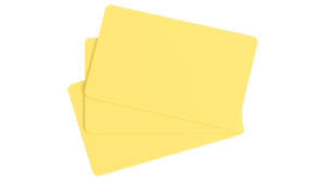 C4101 Yellow Cards (PVC Food Price Tag)