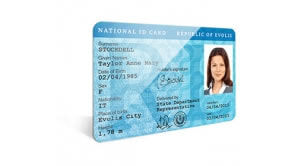 id-card-blue