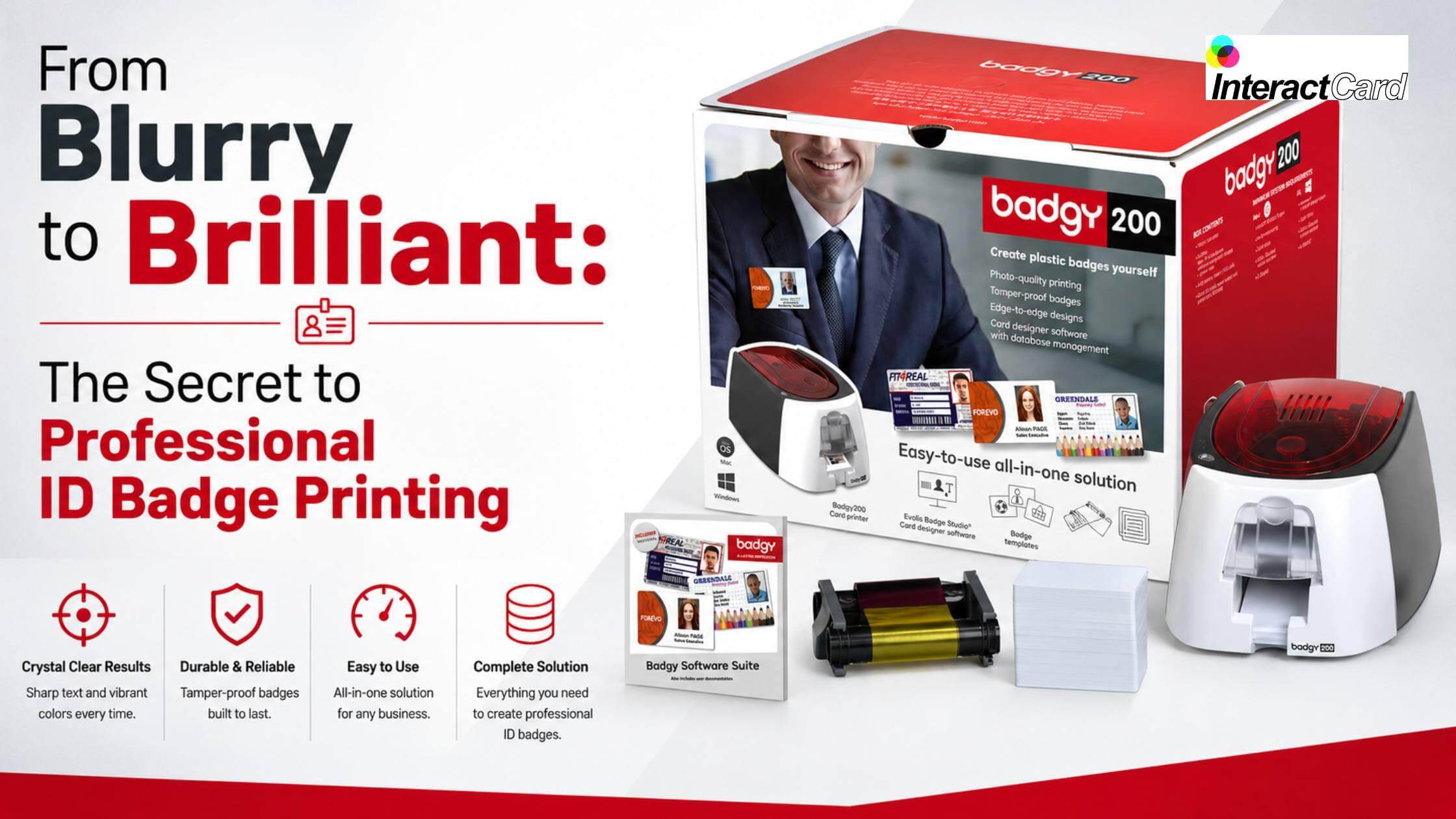 From Blurry to Brilliant The Secret to Professional ID Badge Printing