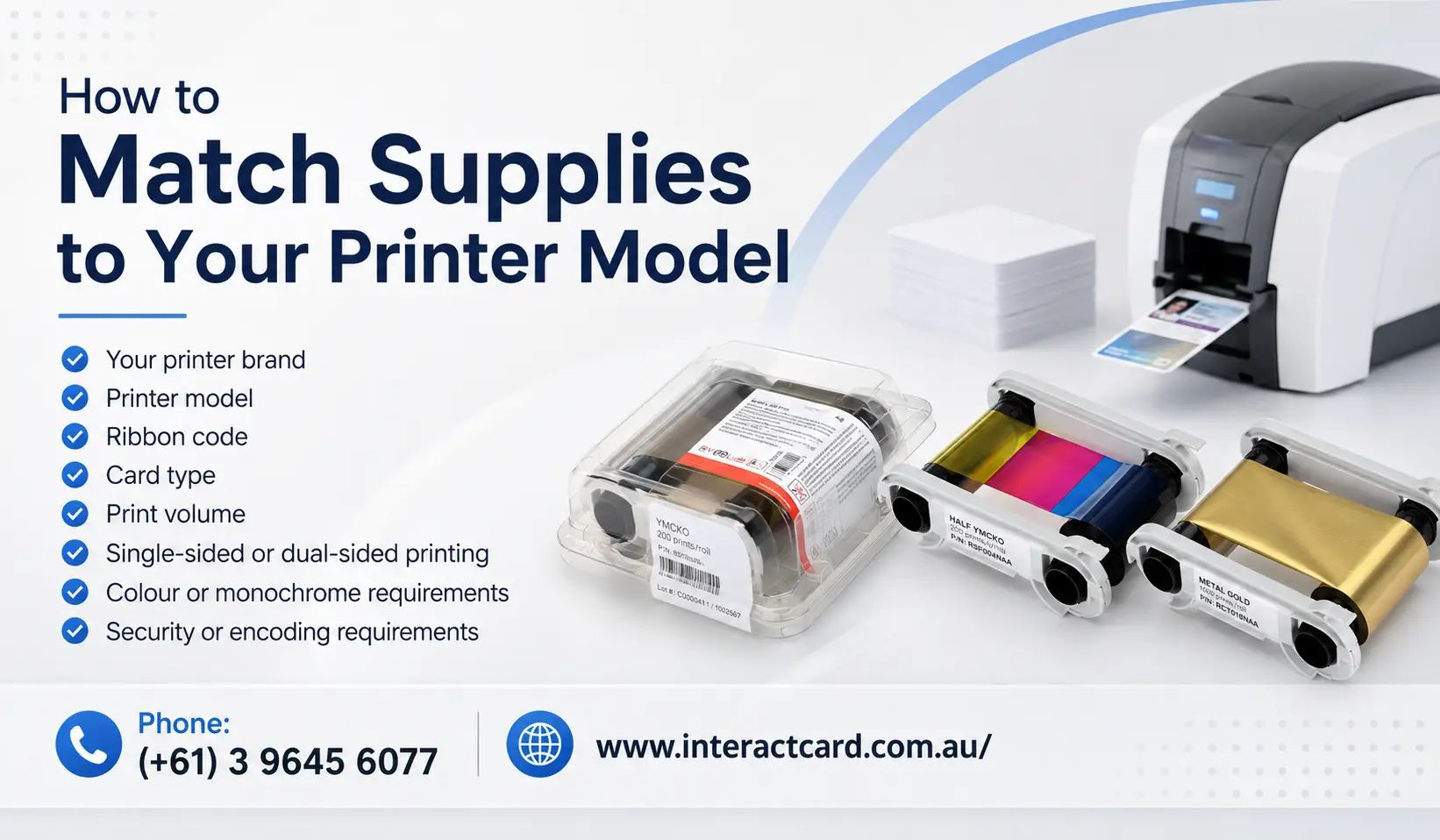 How to Match Supplies to Your Printer Model