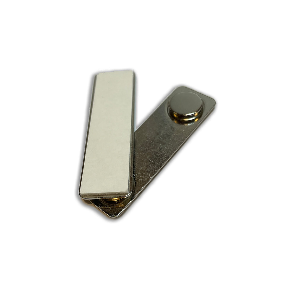 Magnetic Badge Clip (ID M01) for Plastic Cards